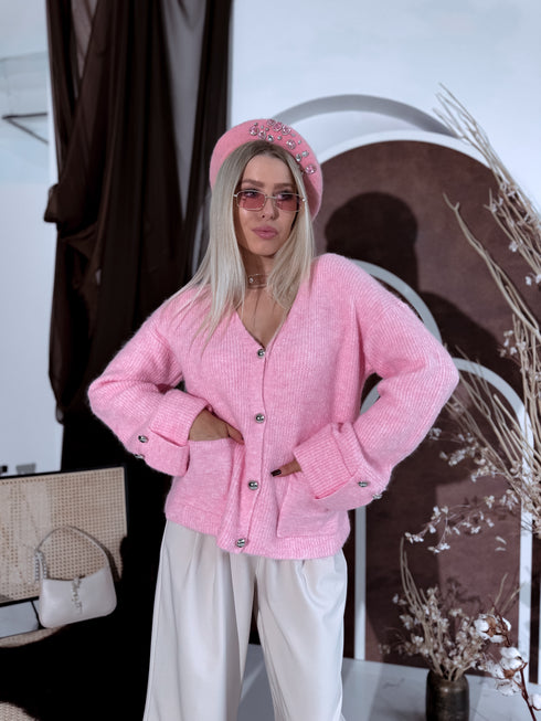 "QUEST Y26001" jacket - soft pink